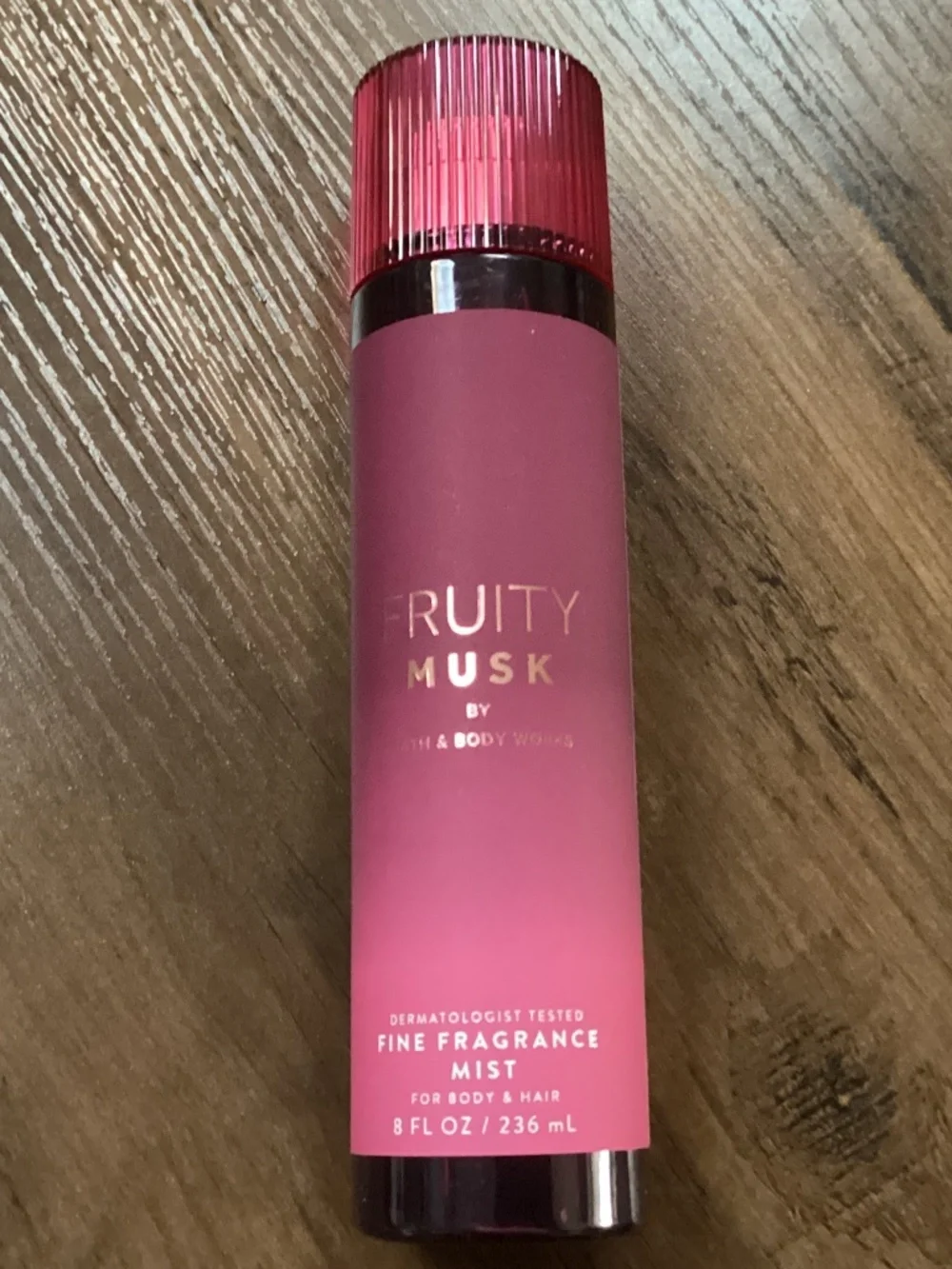 Bath & Body Works Fruity Musk fine fragrance mist New with tag 236 ml